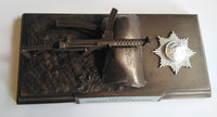 Copy of Cold Cast Bronze L2A3 SMG Plaque All Regiments. Choose Regiment from drop down menu