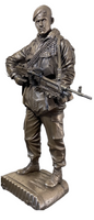 GPMG gunner Figure 14"  All Regiments. Choose Regiment from drop down menu.