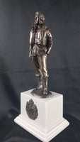 80th anniversary Battle of Britain cold cast bronze figurine of fighter pilot