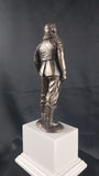 80th anniversary Battle of Britain cold cast bronze figurine of fighter pilot