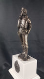 80th anniversary Battle of Britain cold cast bronze figurine of fighter pilot