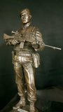 NI 01 Northern Ireland British Soldier Cold Cast Bronze Figure 14" Operation Banner All Regiments. Choose Regiment from drop down menu