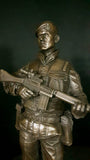 NI 01 Northern Ireland British Soldier Cold Cast Bronze Figure 14" Operation Banner All Regiments. Choose Regiment from drop down menu